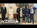 Elon Musk Meets The Pope In RARE Photo w 4 Of His Sons