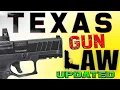 TEXAS Gun Laws 2026 Constitutional Carry NO