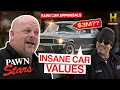 COUNTING CARS MEETS THE PAWN STARS (6 High Price Rare Car Appraisals) | Pawn Stars