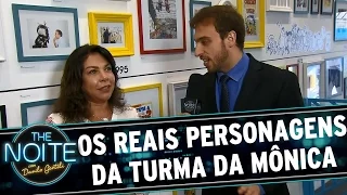 The Noite (27/10/15) - Léo Lins mostra os personagens reais da Turma da Mônica