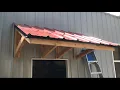 How to Build an Awning