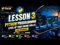 Python Programming for Absolute Beginners Lesson 3 by NeoTechTinker