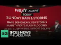 Storms Sunday in Philadelphia region could cause flash flooding