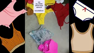 4K Shein Try On Haul Lingerie 2026 Pink Micro Bikini SeeThrough Transparent Lingerie Fashion Trend