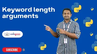 keyword variable length arguments in python Python Tutorials - 2022 Codegnan
