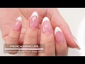 French Nail Art Using Dip Powder No Dip Tray Nail Tutorial by DipWell Nails
