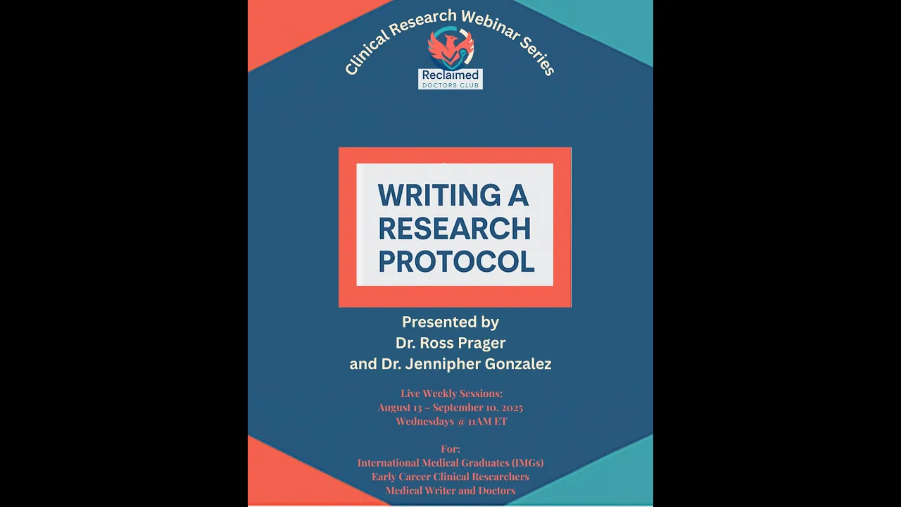Introduction How to Start a Research Protocol Overview.