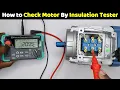 Download Lagu Learn Practically How to Check Motor with Insulation Tester @TheElectricalGuy
