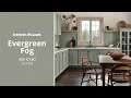 Sherwin-Williams Color of the Month - January 2022 Evergreen Fog SW 9130