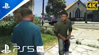Playing GTA 5 Before GTA 6 (PS5 PRO) Ray-Tracing Enhanced Graphics Gameplay [4K 60FPS]