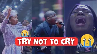dunsin oyekan brings everyone to tears at shiloh 2024 with bishop david oyedepo