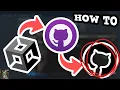 How to upload an exsiting Unity game project to GitHub