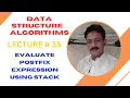 Evaluate Postfix Expression using Stack in C Data Structure using C Tutorial for Beginners