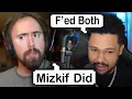 Asmongold On Mizkif Brigading Nmplol on Mizkif Dating Emiru