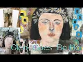 Gelli Print And Painting Bohemian Style
