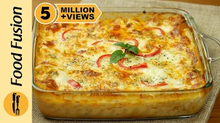 Lasagna Pasta,white Sauce pasta,Creamy Baked pasta By Recipes of the World. 