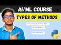 Instance Method vs Class Method vs Static Method Course for Beginners Karma Batch EP - 17