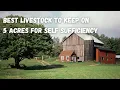 How to Achieve Self Sufficiency on 5 Acres
