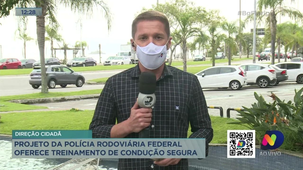 Projeto da Polícia Rodoviária Federal oferece treinamento de condução segura