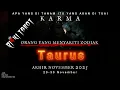 Lagu Karma buat orang yang udah menyakiti zodiak Taurus di akhir bulan November 2025