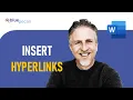 Create Clickable Hyperlinks in Word To Website To Email Page in Document Another Document