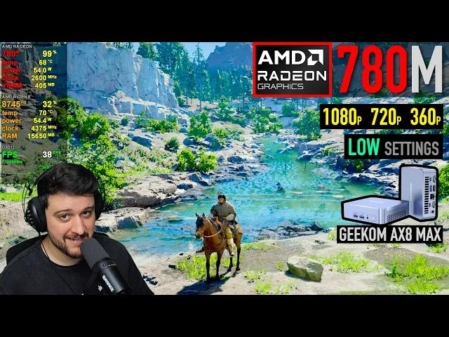 Crimson Desert on the Radeon 780M Integrated Graphics! 