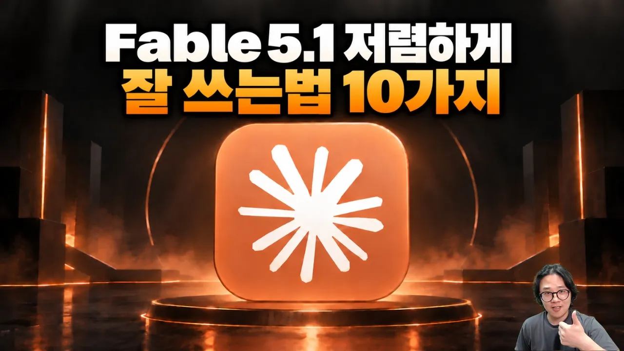 앤트로픽이 직접 말아주는 Fable 5.1 지리게 잘 사용하는 법 대표 이미지