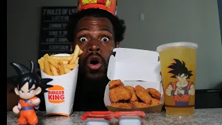 BURGERKING DRAGONBALLZ MEAL! 