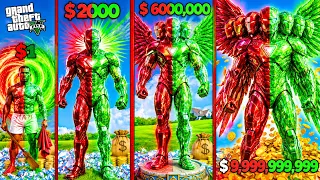 Franklin Became GIANT GOLDEN & BLACK HULKBUSTER In GTA 5 !