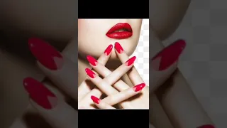 Beautiful Nails Paint, #Viral Nail Arts,nail polish,nude red #youtubeshorts #shortsfeed #ytshorts