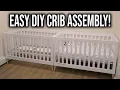 How to Assemble Delta Children Crib Essex 4-in-1 Convertible
