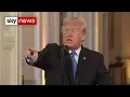 Angry Donald Trump clashes with CNN reporters at news conference