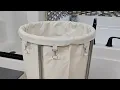 Rolling Laundry Basket 170L Large Laundry Hamper with Wheels Removable Bag