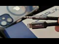 JSAUX lightning to headphone jack cable adapter for your iPhone and