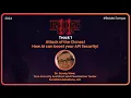 Attack of the Clones How AI can boost your API Security by Dr Sunny Wear