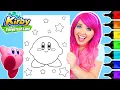 Coloring Kirby Prismacolor Paint Markers