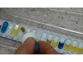 Performing an API 20E strip test
