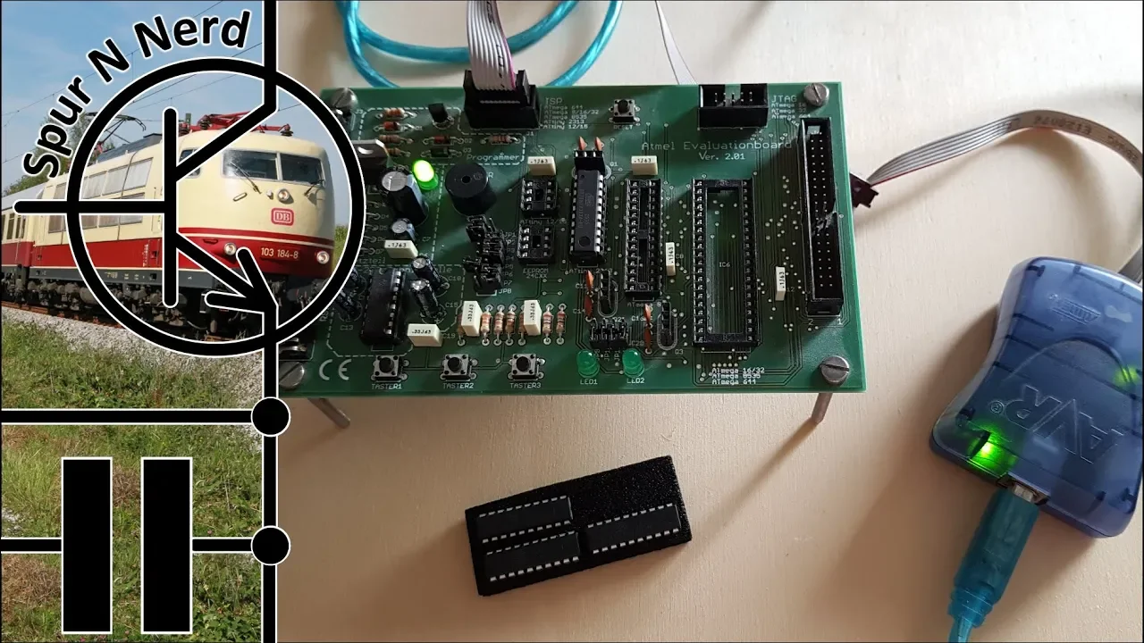 Mikrocontroller bei der Modelleisenbahn - Teil 1 - Einstieg in die Welt der Mikrocontroller