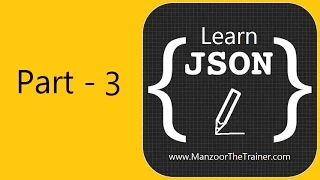 Learn JSON JSON Data Outgoing - json stringify 3 of 3
