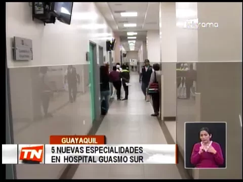 5 nuevas especialidades en hospital Guasmo Sur