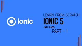 Ionic 5 New Project Tutorial Creating Pages and Navigation to Internal Pages