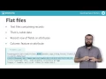 Importing flat files with Python