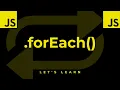 Finally undestand JavaScript s forEach function