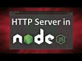Create your first HTTP Server in Node js HTTP Server in Node JS Node js Tutorial