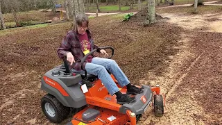First Time with Zero Turn Mower - We Went ORANGE