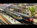 Download Lagu Trains traffic around the new platform - Märklin Z scale 1/220