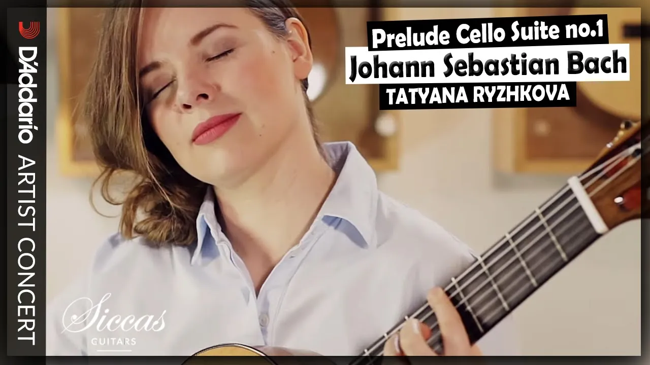 Tatyana Ryzhkova plays the Prelude from the 1st Cello Suite by J.S. Bach | D'Addario Artists Concert Tatyana Ryzhkova plays the Prelude from the 1st Cello Suite by J.S. Bach | D'Addario Artists Concert