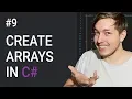 9 How To Create Arrays In C C Array Tutorial C Tutorial For Beginners C Sharp Tutorial