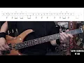 Low Rider by War - Bass Cover with Tabs Play-Along