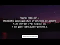 Aitana - CUANDO HABLES CON ÉL (Letra/Lyrics) | CUARTO AZUL
